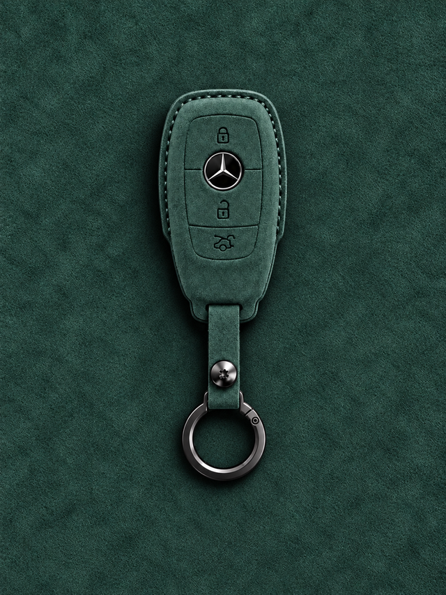 Sleutelhoes voor Mercedes-Benz | Type C – Groen