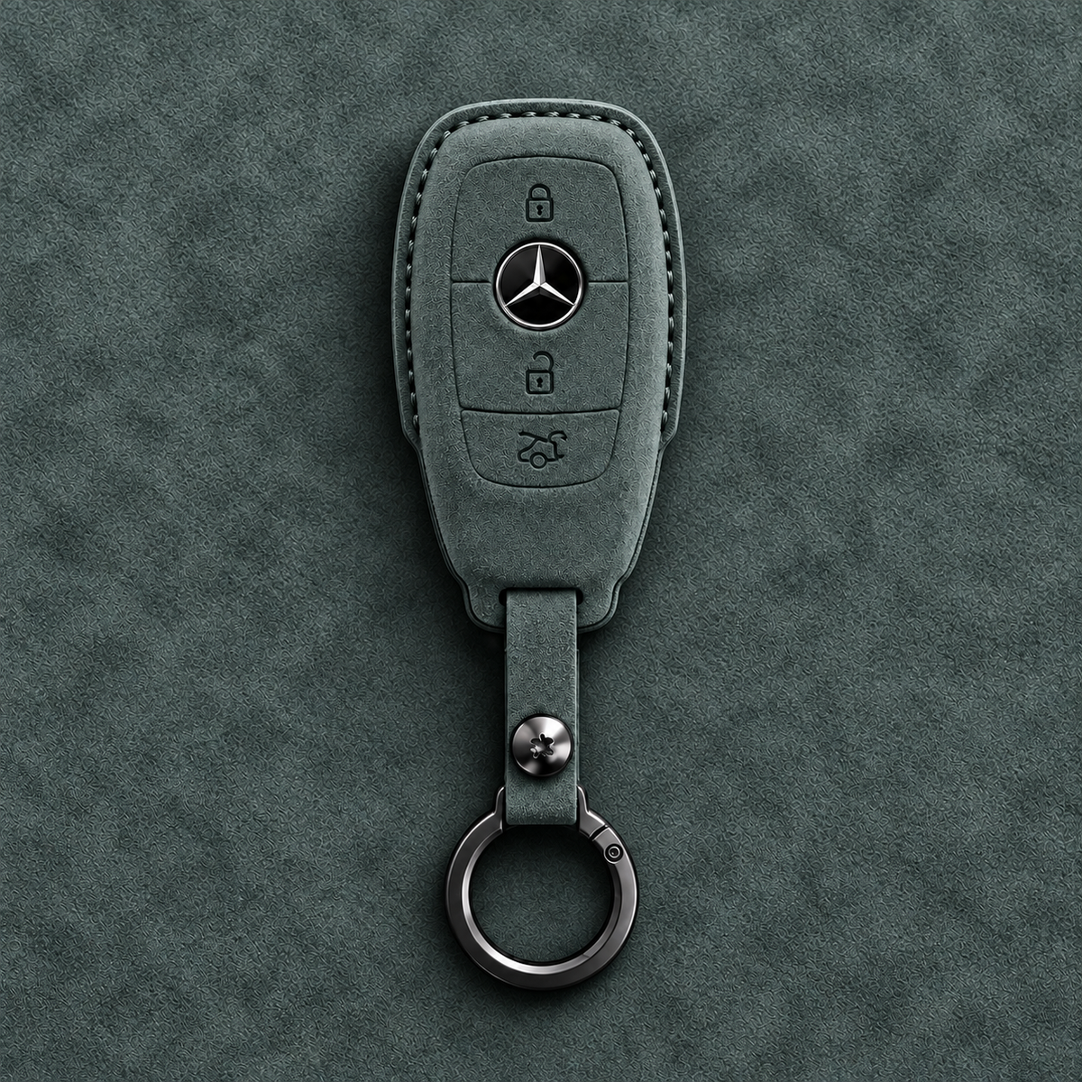 Sleutelhoes voor Mercedes-Benz | Type C – Groen