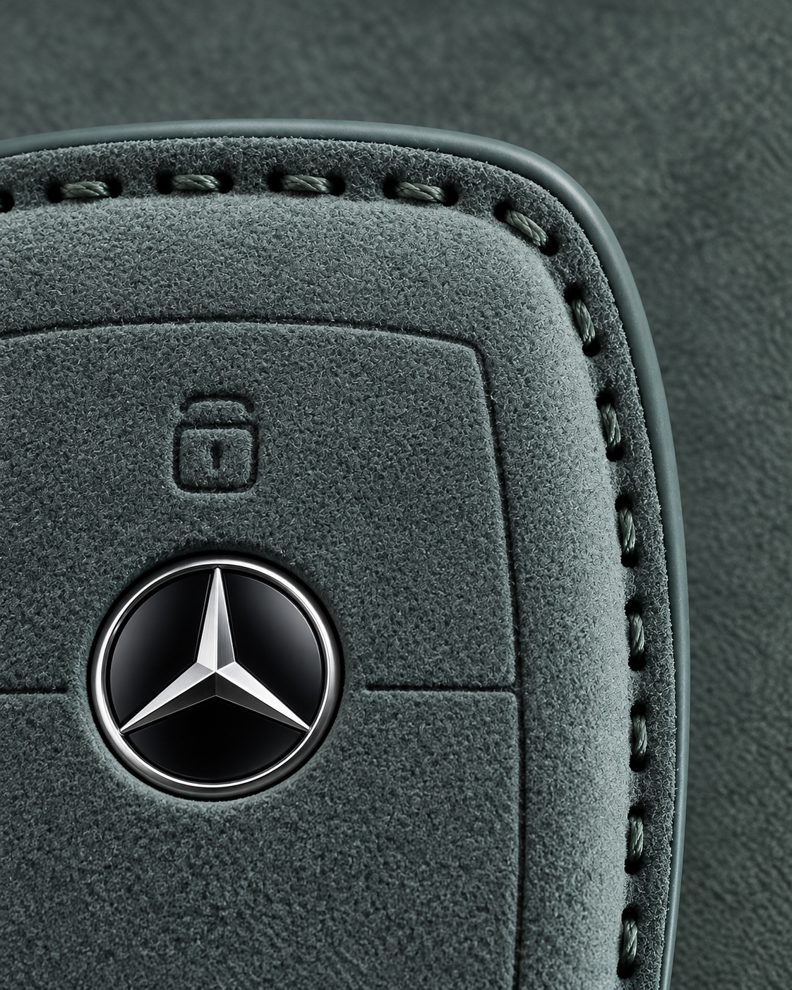 Sleutelhoes voor Mercedes-Benz | Type C – Groen
