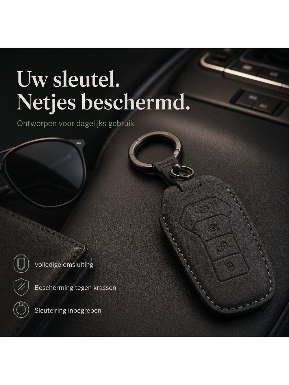 Torvane BYD Type A zwart met sleutelring