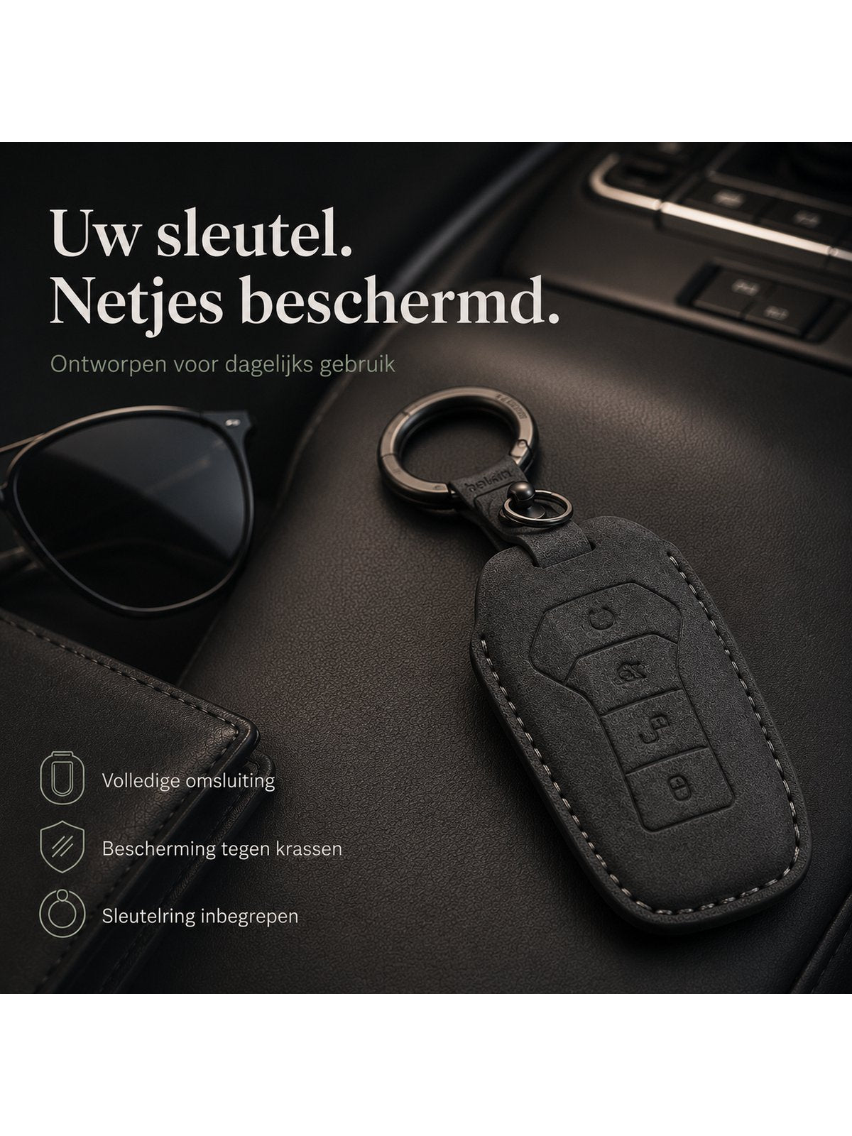 Torvane BYD Type A zwart met sleutelring