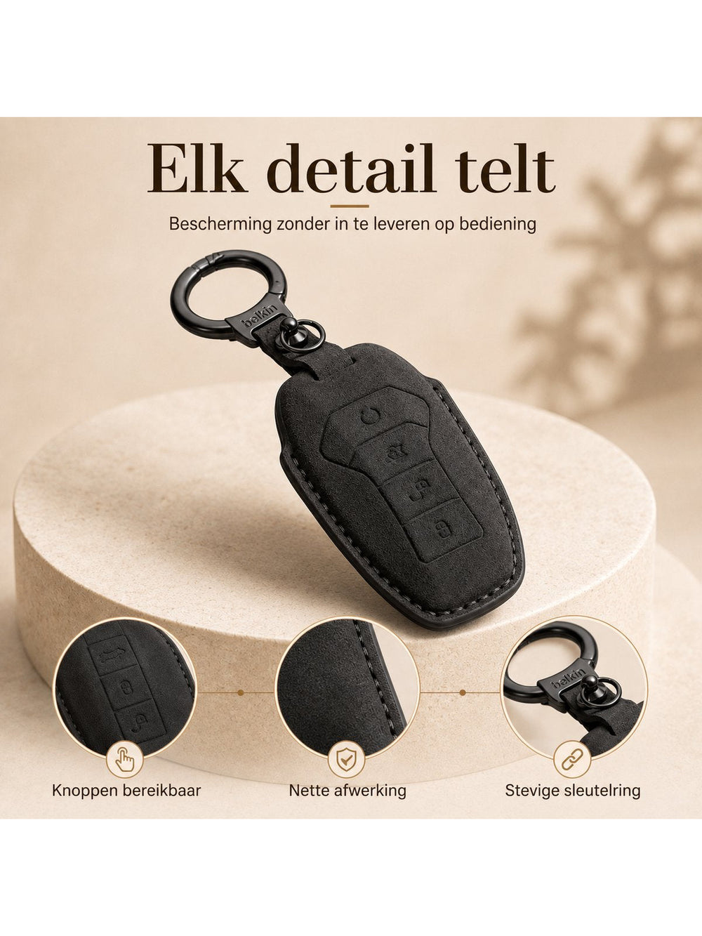 Torvane BYD Type A zwart met sleutelring — afbeelding 4