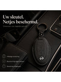 Torvane leren sleutelhoesje voor Nissan Type A zwart