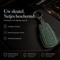 Torvane Audi Type A groen met metalen sleutelring en hanger