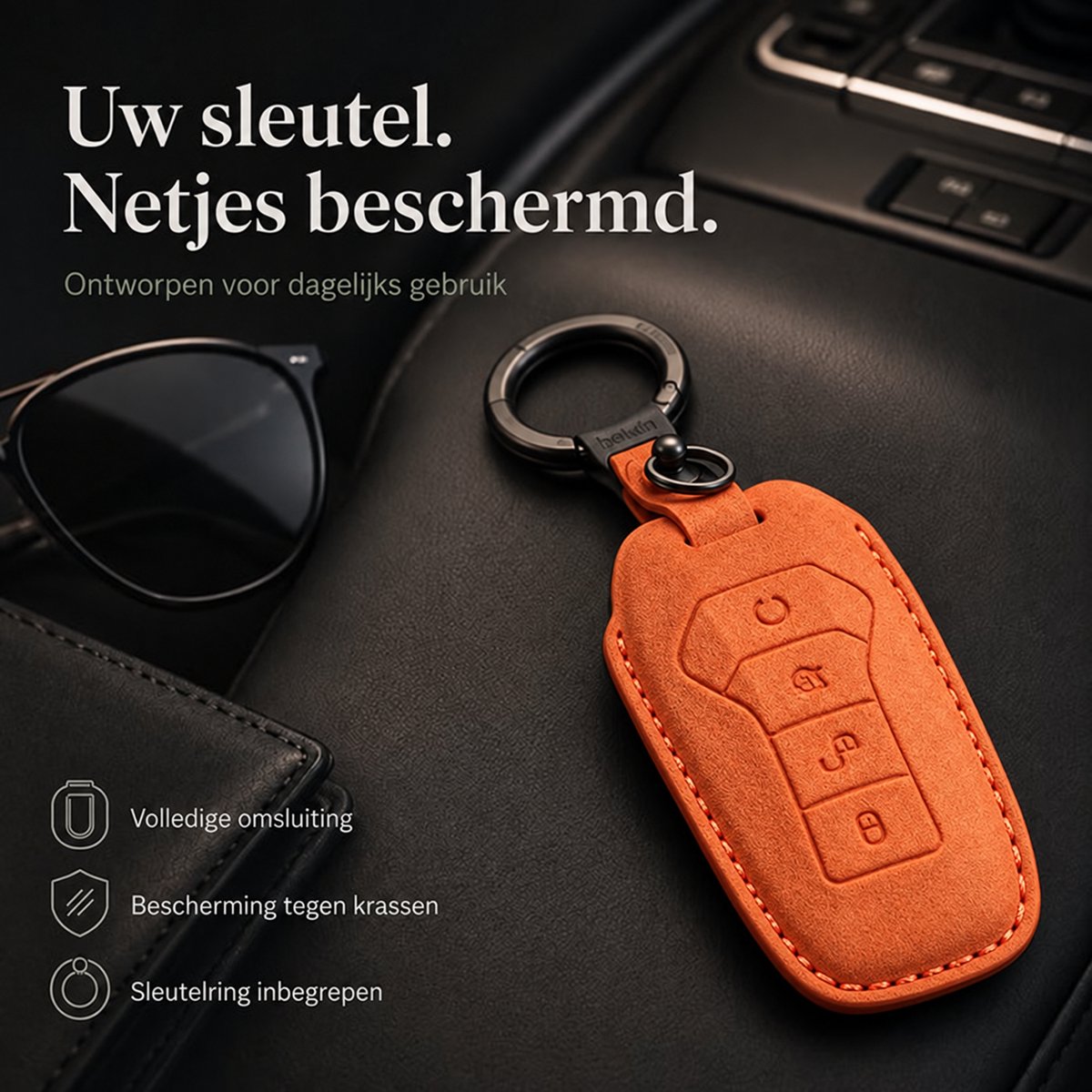 Torvane BYD Type A oranje met sleutelring