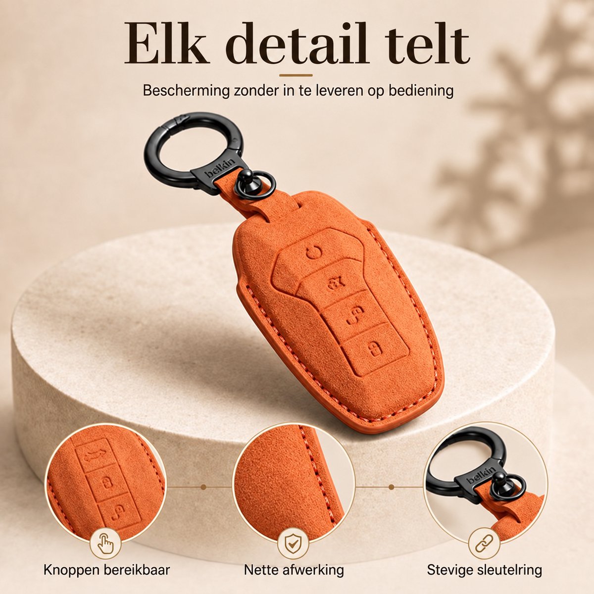 Torvane BYD Type A oranje met sleutelring — afbeelding 2