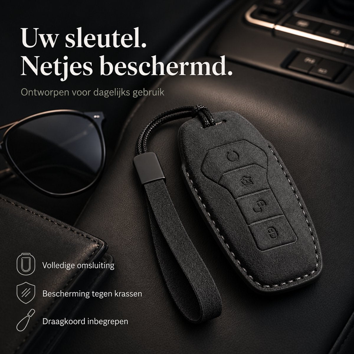 Torvane BYD Type A zwart met draagkoord