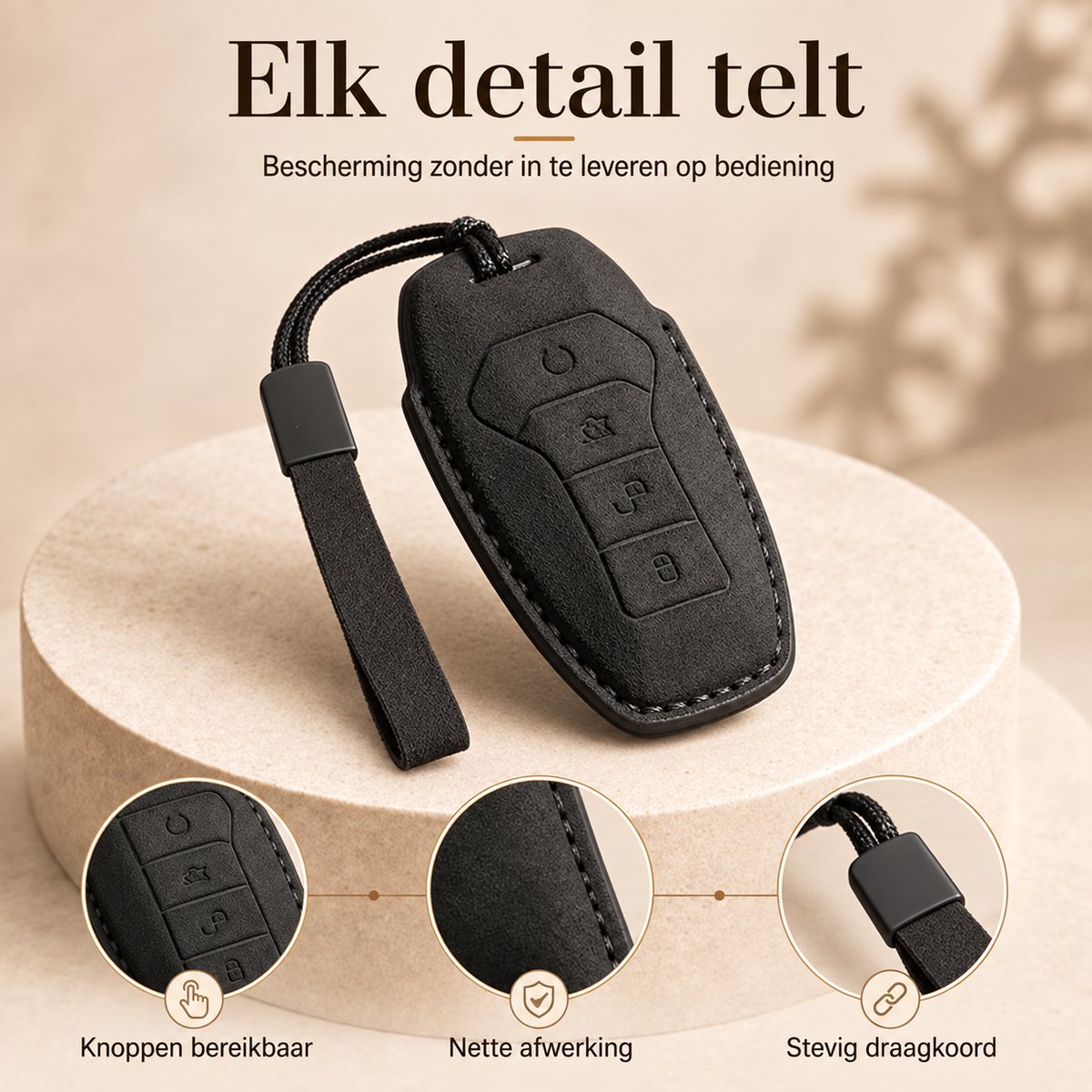 Torvane BYD Type A zwart met draagkoord — afbeelding 2