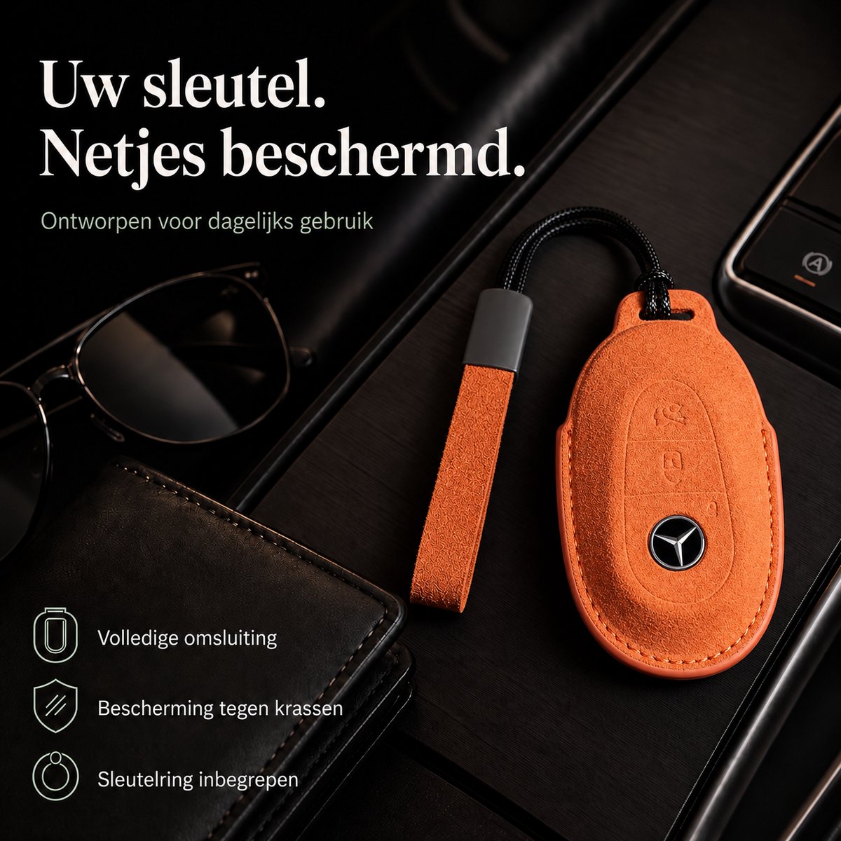 Torvane Mercedes-Benz Type F oranje met draaglus