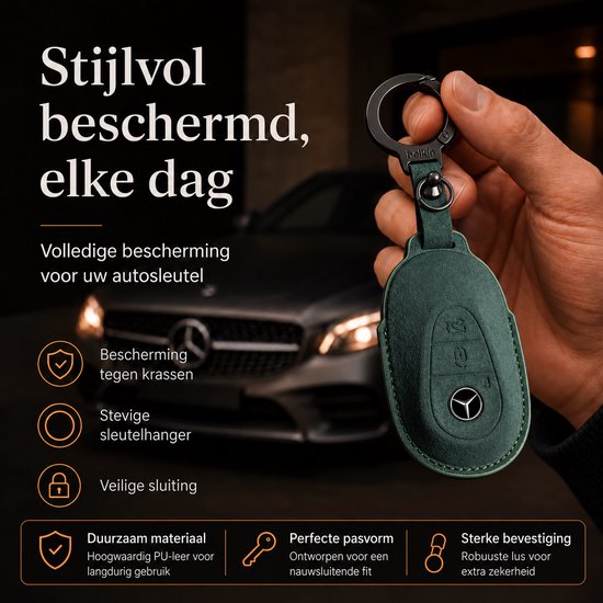 Torvane sleutelhoesje Mercedes-Benz Type F groen — afbeelding 2