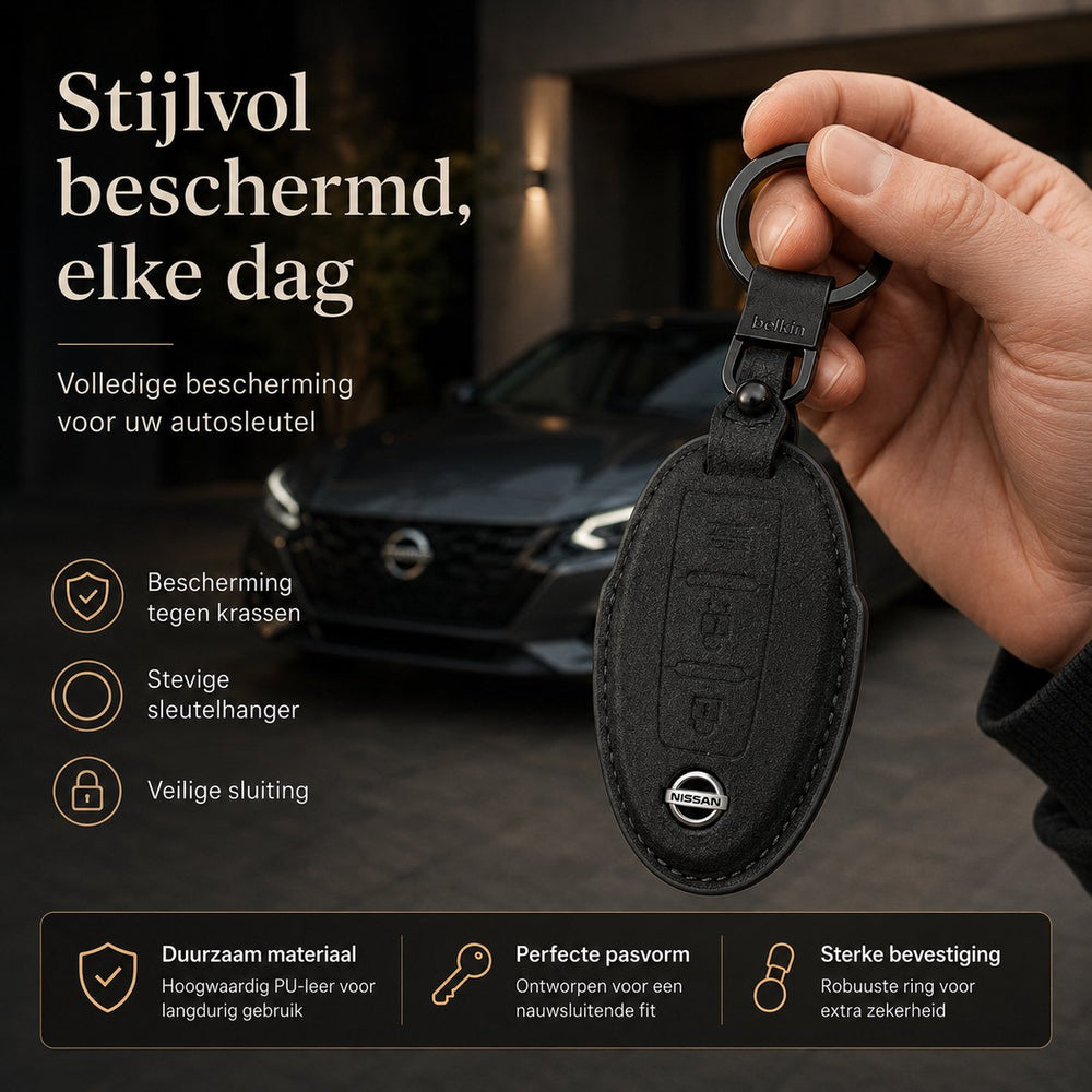 Torvane Nissan Type C zwart met ring en sleutelhanger — afbeelding 3